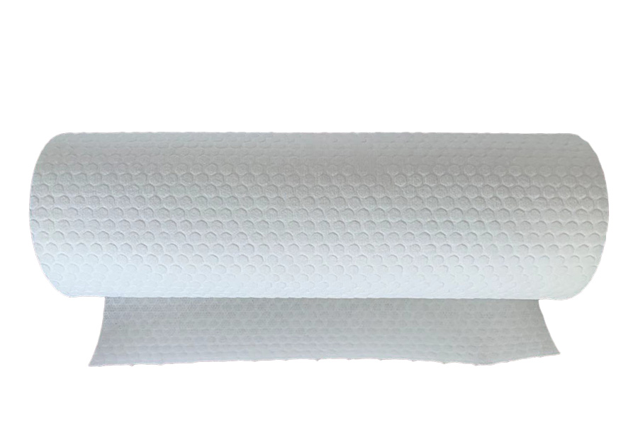 Rulle-type trykt spunlace nonwoven-stoff er et høyytelses nonwoven-materiale